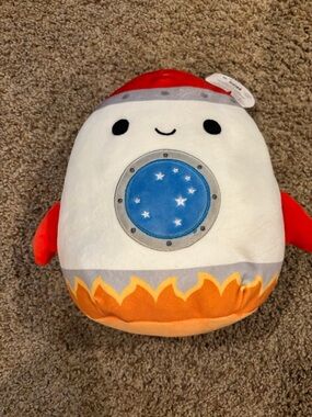 NWT 8 in Rudy the Rocketship Squishmallow